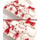 Mademoiselle Pearl Strawberry Cutsew Cardigan Blouses Skirt JSKs and OPs(Reservation/Full Payment Without Shipping)